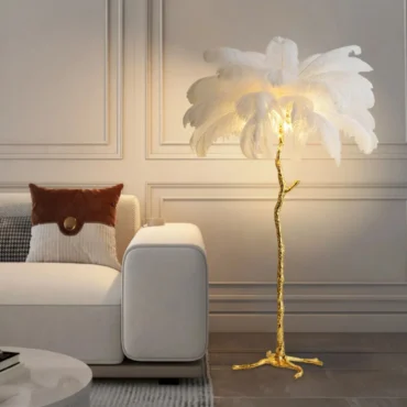 Amélie Gulvlampe 120 cm – Moderne Skandinavisk Design