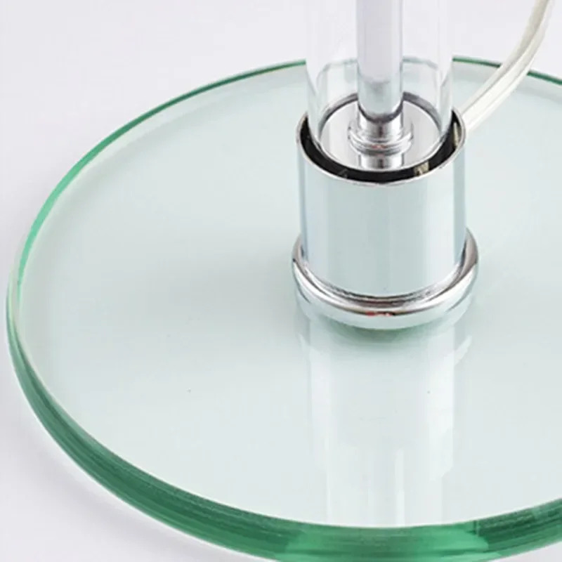 Borgå Bordlampe – Glas & Metal, Skandinavisk Design - Billede 4