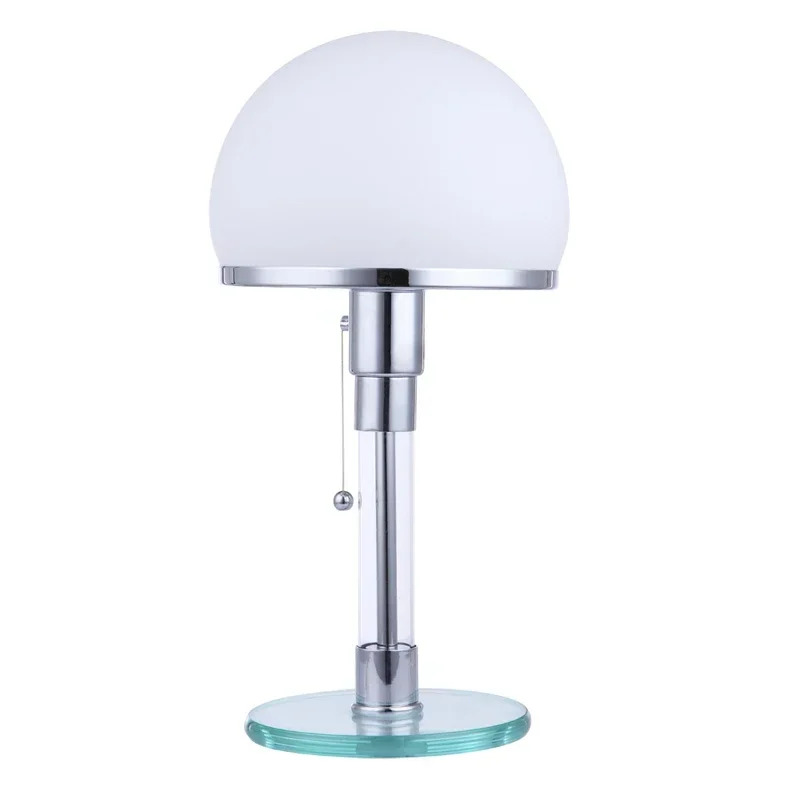 Borgå Bordlampe – Glas & Metal, Skandinavisk Design - Billede 6
