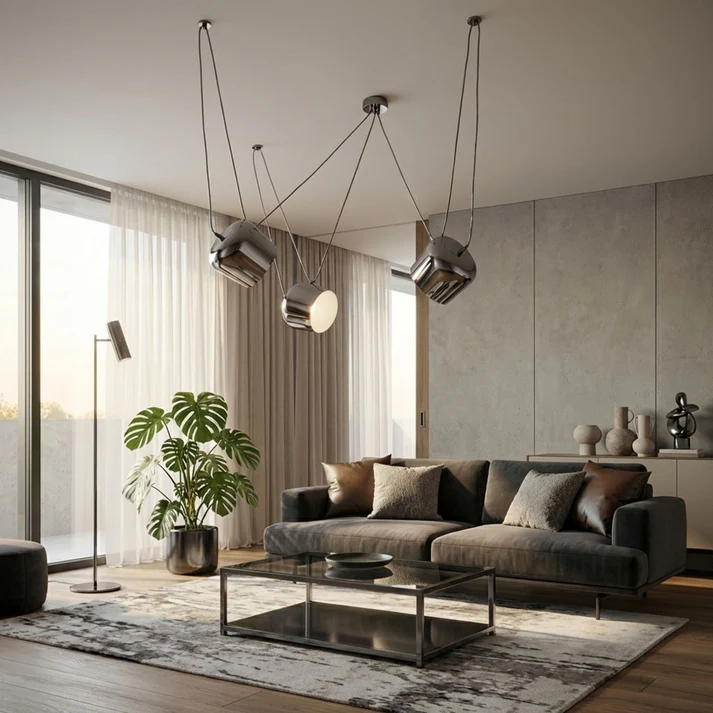 Karlstad – Moderne Triple Pendellampe - Billede 6