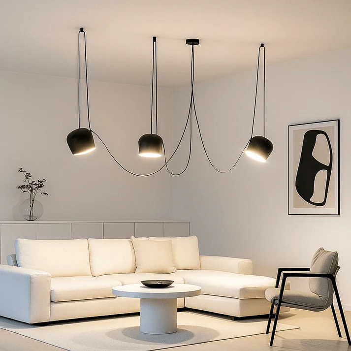 Karlstad – Moderne Triple Pendellampe - Billede 3