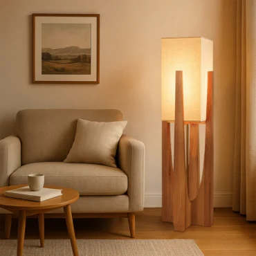 Ribe Gulvlampe – Skandinavisk Minimalistisk Design