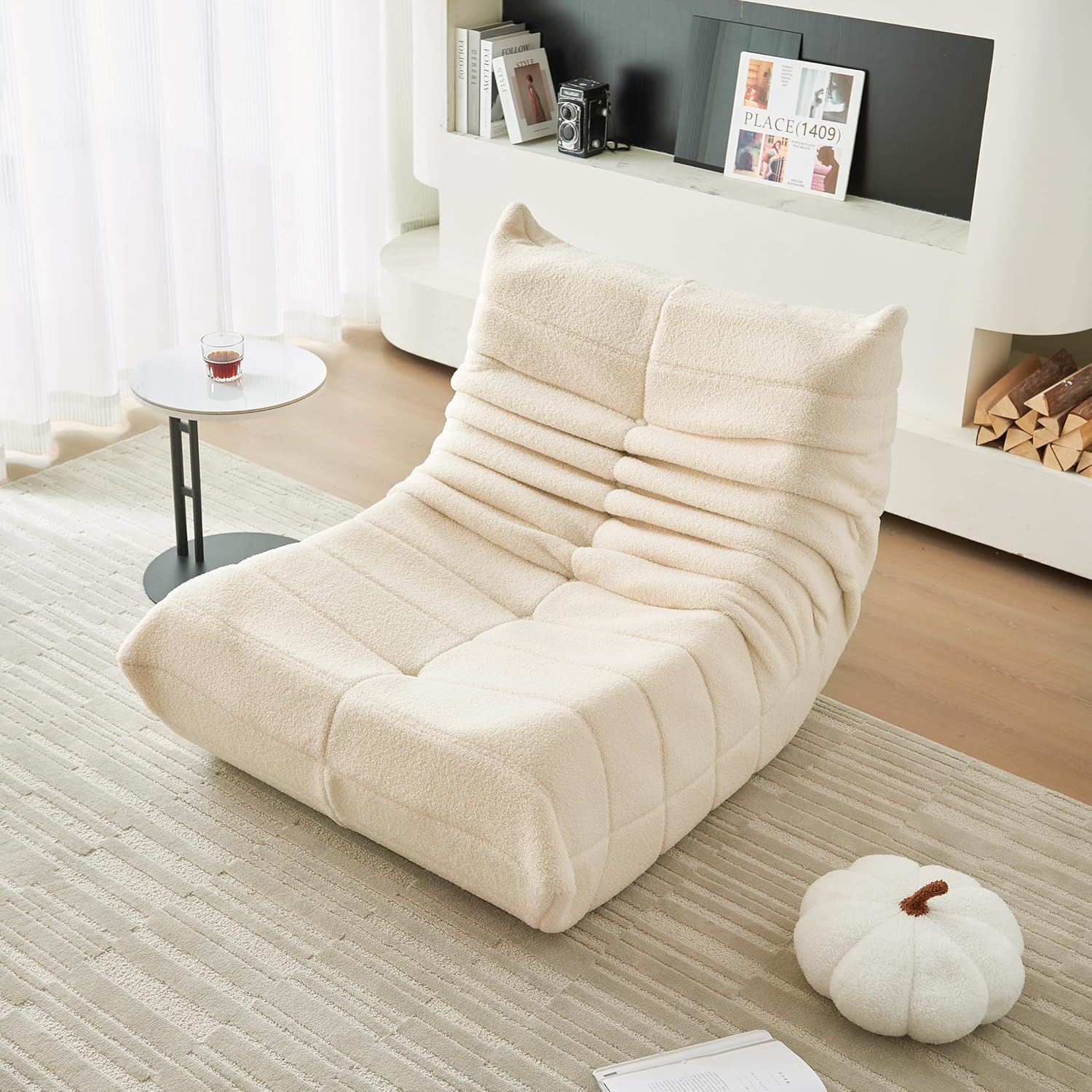 Stavanger – Beige Bouclé - Billede 2
