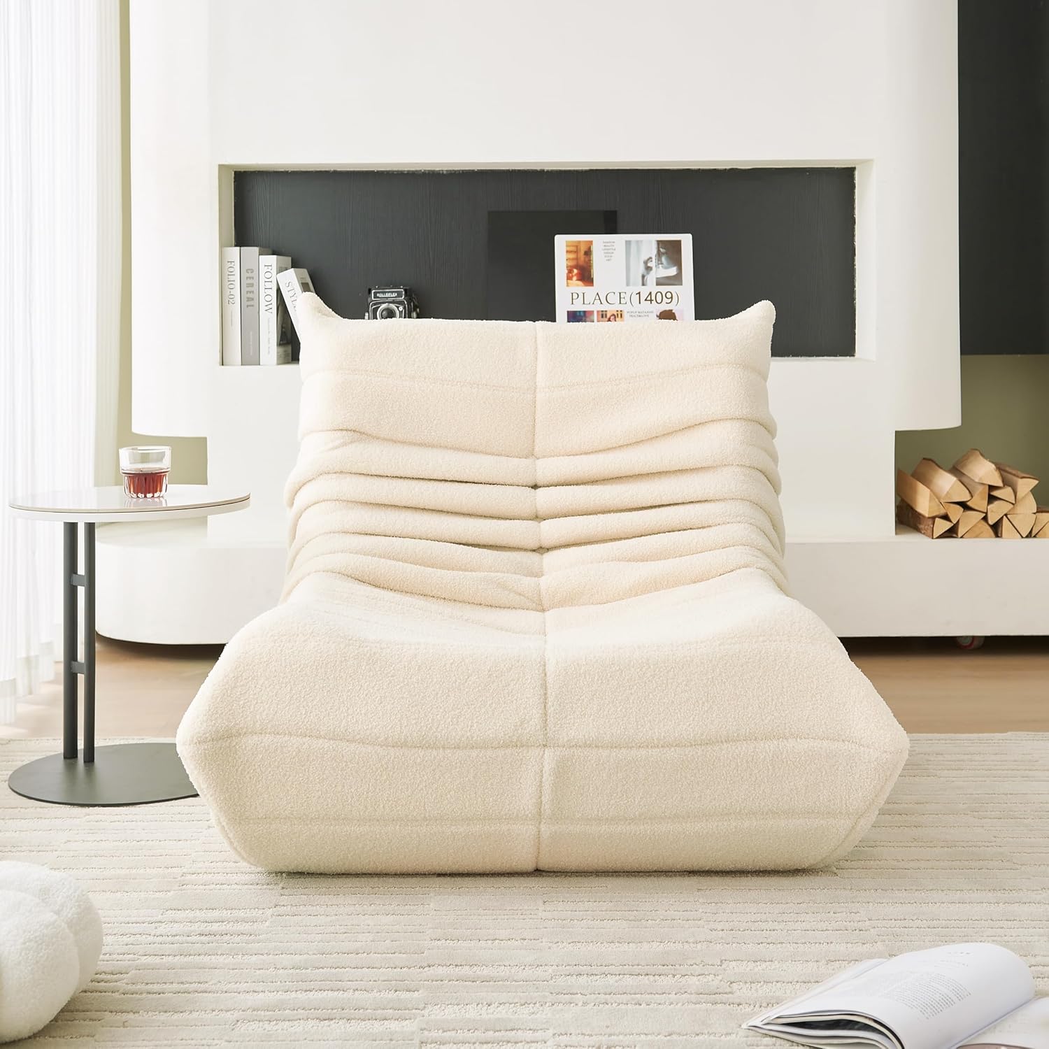 Stavanger – Beige Bouclé - Billede 3