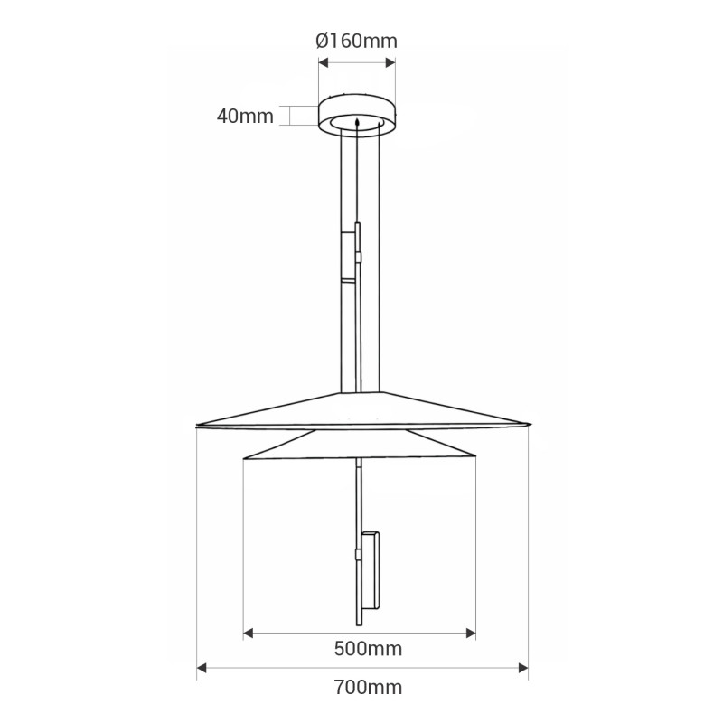 Limhamn Loftlampe Sort - Billede 3