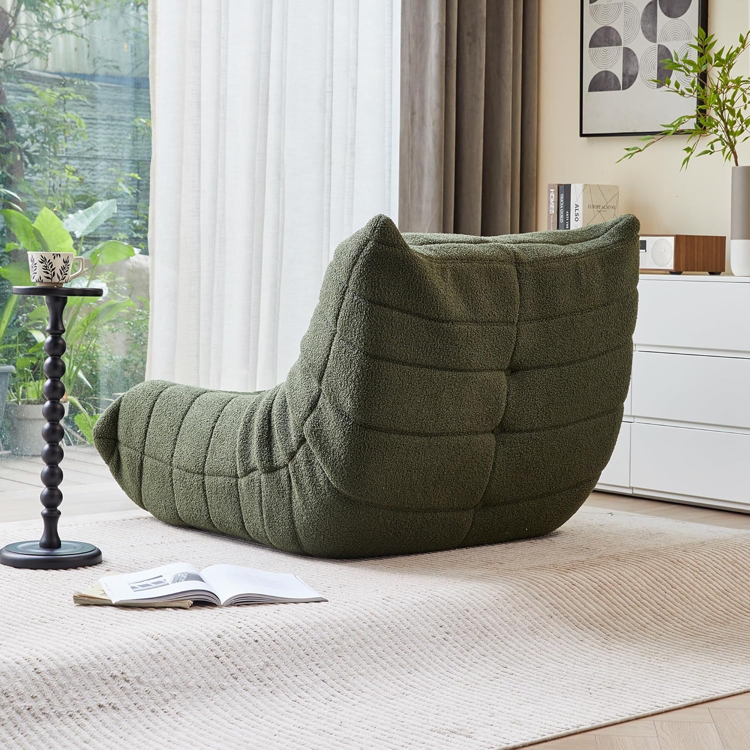 Stavanger – Grøn Bouclé - Billede 5