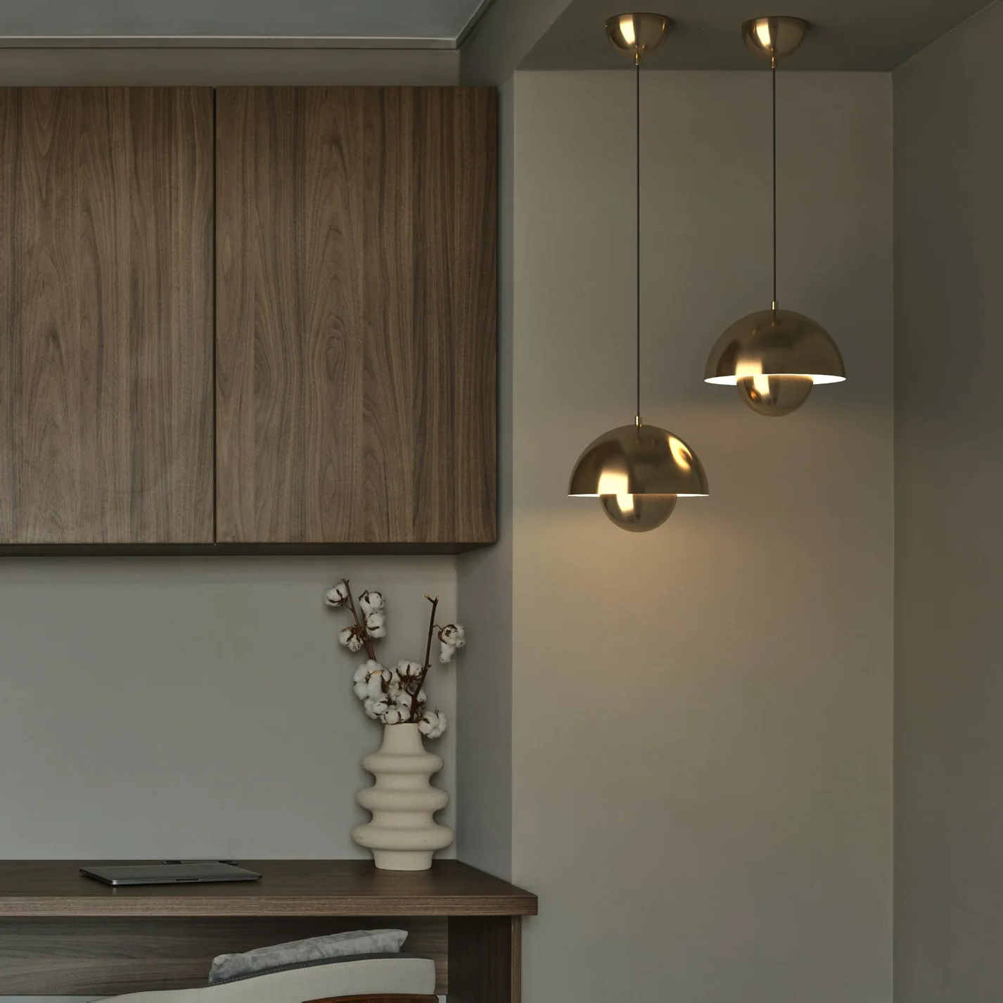 Helsinki Gold – Vintage Design Pendel lampe - Billede 8