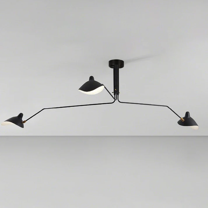 Helsingborg – Skandinavisk 3-Arm Loftlampe