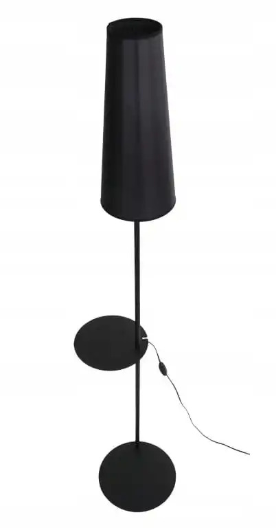 Bodø Gulvlampe 170×36 cm – Sort Slank Moderne med Skærm - Billede 3