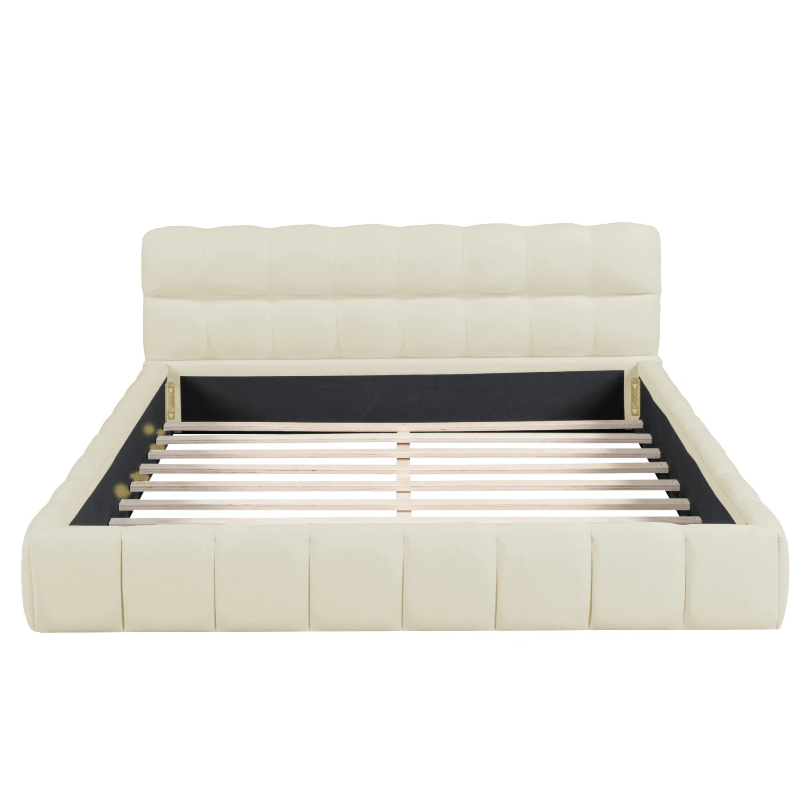 Holmestrand 140×200 cm Seng i Beige - Billede 4