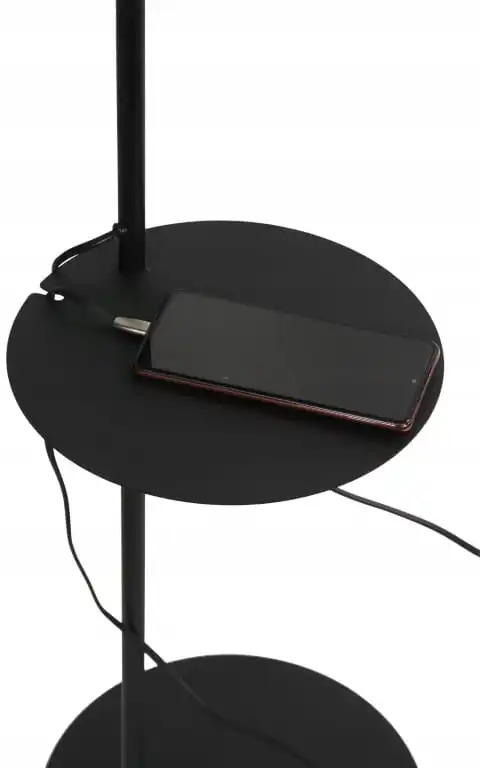 Bodø Gulvlampe 170×36 cm – Sort Slank Moderne med Skærm - Billede 5